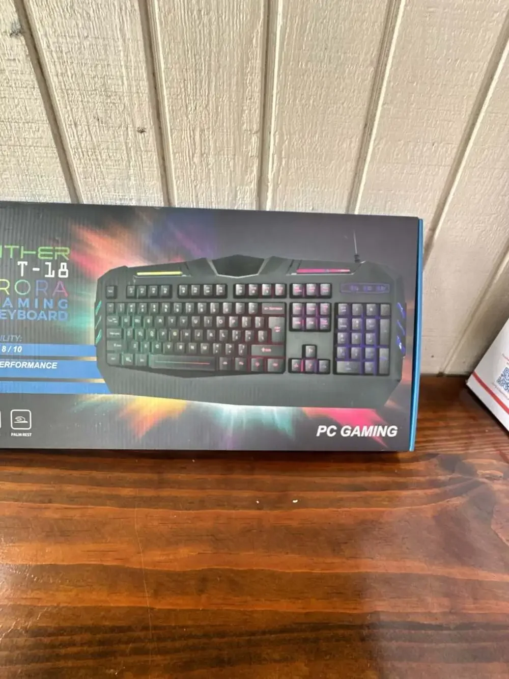Titan Panther T-18 Aurora Gaming Keyboard Multi Color LED